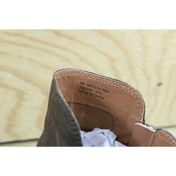 Frye Boots Womens 6M Brown Leather Suede Judith Ankle Bootie Shoes - Picture 7 of 7